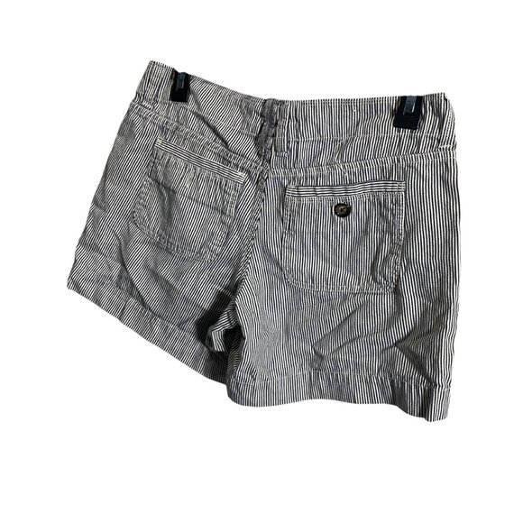 Gap Jeans Womens Striped Shorts Size 2 Blue/White Casual Cotton - Picture 4 of 4